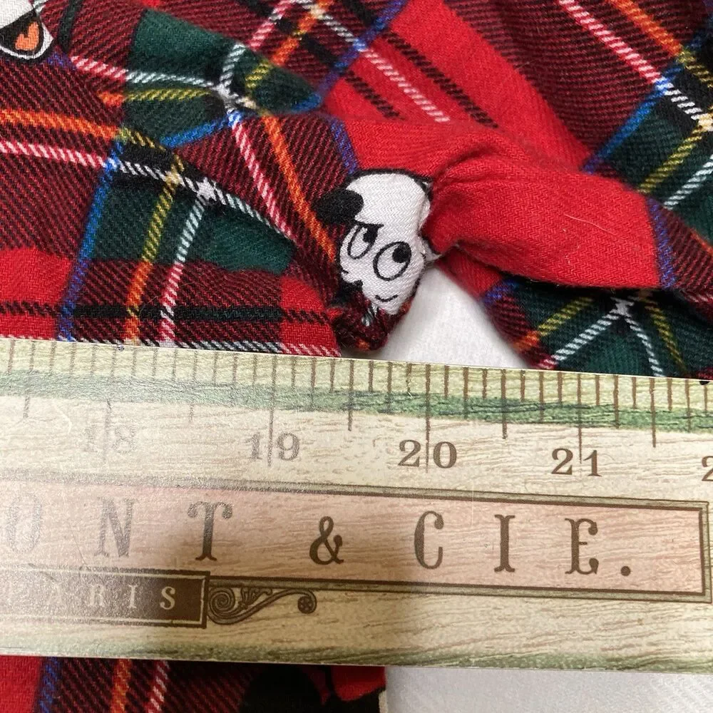 Old Navy x Disney Mickey Mouse & Friends Flannel Pajama Set Womens XS Christmas